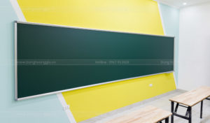 ảng từ xanh viết phấn kẻ ô 5x5cm trong lớp học – mặt bảng Hàn Quốc, chống lóa