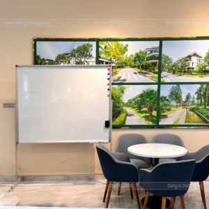 Bảng trắng có chân di động HG16 thương hiệu Bảng Hoàng Gia – Viết mượt, xóa sạch