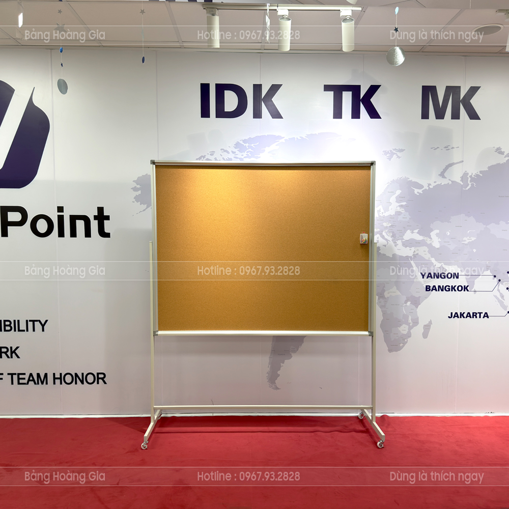 Bảng ghim di động hg16 Mặt nỉ bảng ghim HG16 nhiều màu ghim chắc đẹp