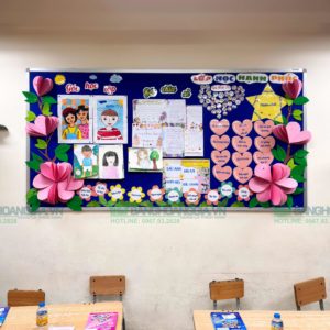 Bảng Ghim Treo Tường HG10 – Bảng Nỉ Cao Cấp | Bảng Hoàng Gia Hà Nội