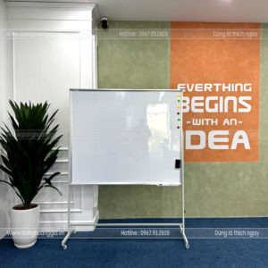 Bảng từ trắng có chân HG16 – Di chuyển linh hoạt, không cần khoan tường - Bảng Hoàng Gia