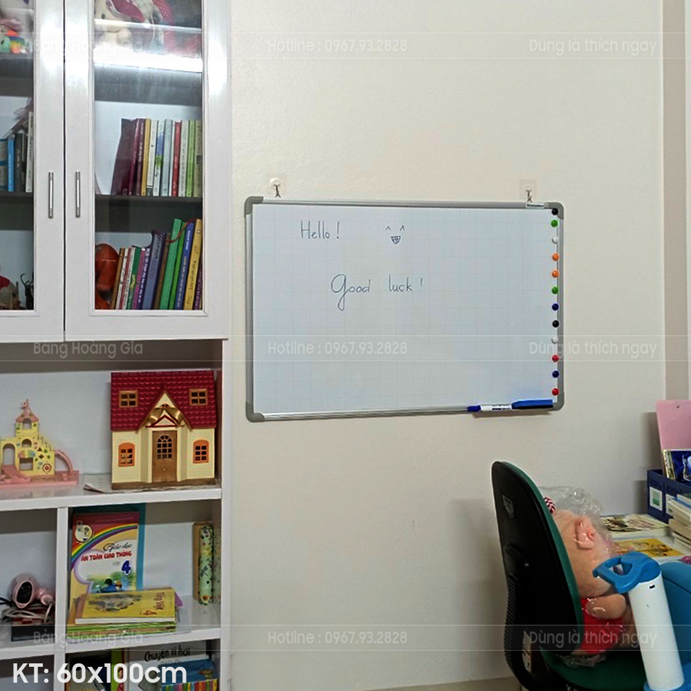 Khung nhôm HG10 bo góc ABS an toàn Khung nhôm định hình HG10 bo góc ABS an toàn – bảng từ trắng treo tường Bảng Hoàng Gia