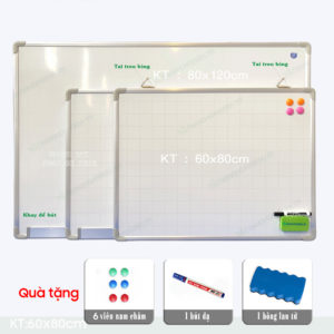 Khay bút nhôm của bảng từ trắng treo tường HG10 – tiện đặt bút dạ, bông lau, nam châm