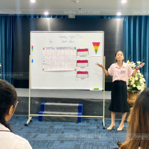 Bảng Trắng Có Chân Hàn Quốc Barun Korea | Bảng Hoàng Gia