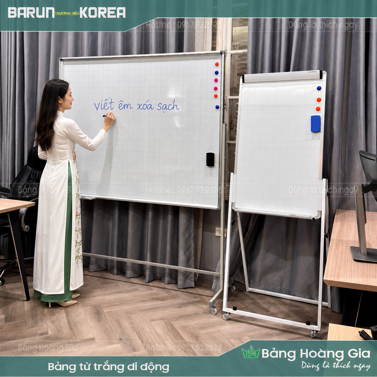 Bảng Dạy Học Có Chân Di Động – Bảng Hoàng Gia Bảng dạy học có chân di động Bảng Hoàng Gia
