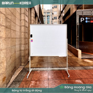 Bảng di động 1 mặt từ trắng Barun Korea Bảng Hoàng Gia
