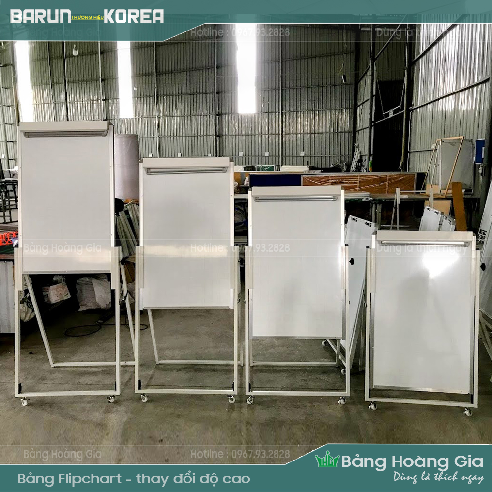 Bảng Flipchart Chân Gấp Upsidedown 0610 (60×100) – Gấp gọn, dễ di chuyển Flipchart Upsidedown 0610 tối ưu phòng họp, đào tạo, workshop: chân gấp tiện cất gọn, bánh xe có chốt hãm, trình bày chuyên nghiệp. Bảng Hoàng Gia