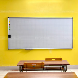 Bảng từ trắng Hàn Quốc viết bút dạ, hít nam châm, lau sạch nhanh - Bảng Hoàng Gia